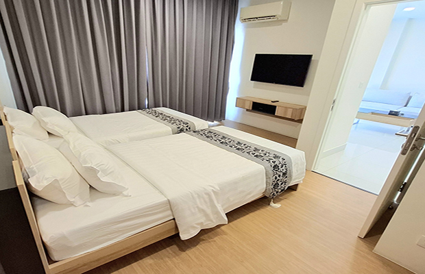 Deluxe Twin One Bedroom